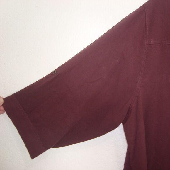 TORRID Harper Challis Pullover 3/4 Roll Tab Sleeve Tunic Size 3 - Picture 7 of 13